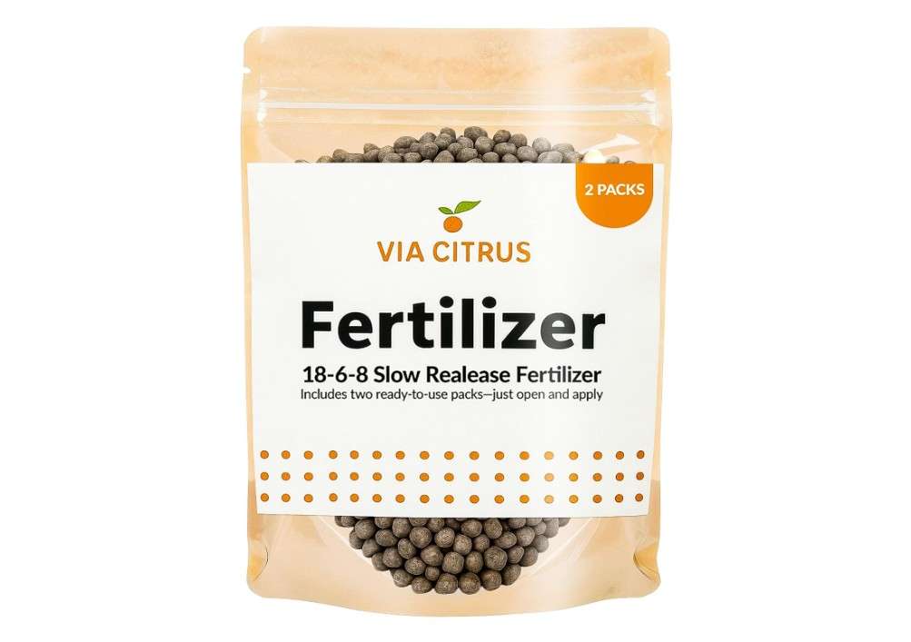 
18-6-8 Slow Release Fertilizer for Indoor Plants - Citrus Plant Care, Granules Slow Release Fertilizer for Outdoor Plants, Flowers Plant, Houseplants,