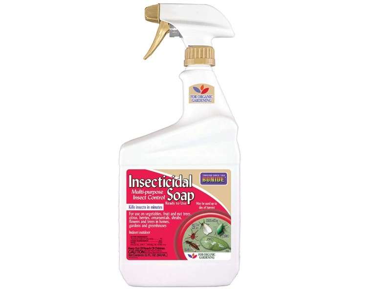 
Bonide Insecticidal Soap, 32 oz Ready-to-Use Spray Multi-Purpose Insect Control for Organic Gardening Indoor and Outdoor