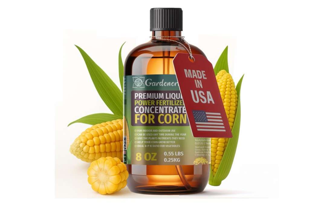 
Liquid Power Corn Fertilizer - Professional Liquid Plant Food for Corn - Fast-Acting Concentrate for Growth, Strong Roots & High-Yield Harvest - 8 oz -...