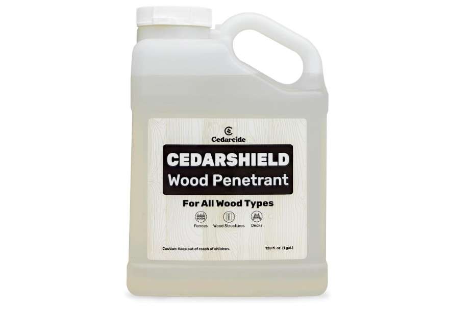 
Cedarcide Cedarshield (1 Gallon) | Non-Toxic Wood Treatment and Stabilizer | Protects Wood from Moisture and Decay