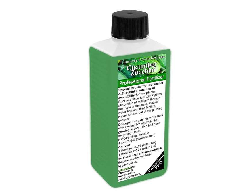 
Cucumber (Cucumis) & Zucchini (Cucurbita Pepo) Liquid Fertilizer HighTech NPK, Root, Soil, Foliar, Fertilizer - Plant Food 