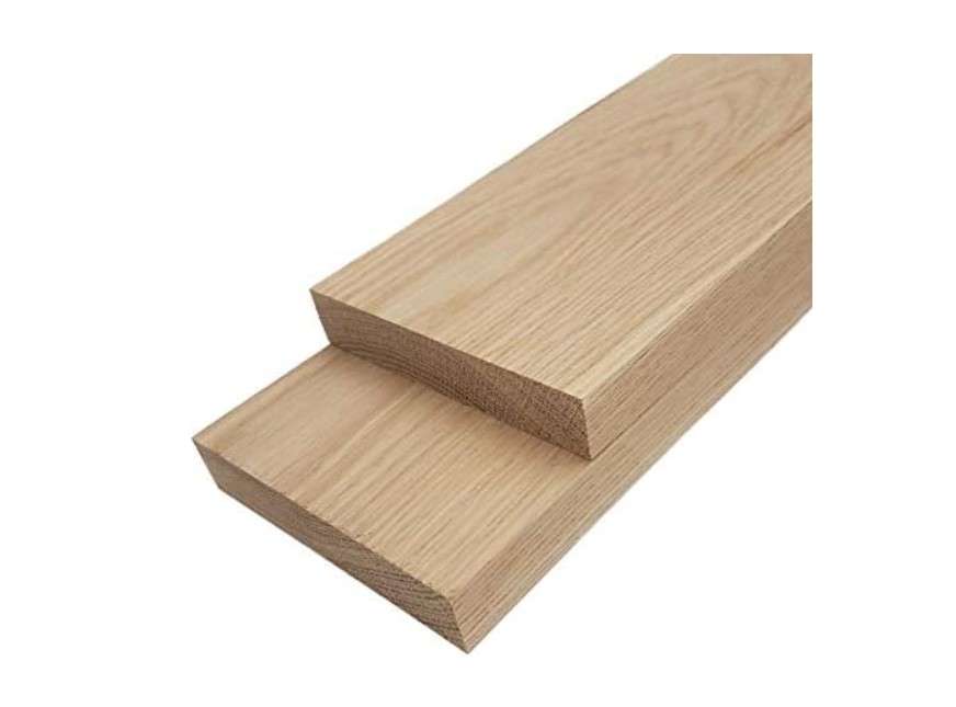 
Barrington Hardwoods White Oak Lumber Board - 3/4" x 4" (2 Pieces) (3/4" x 4" x 36")