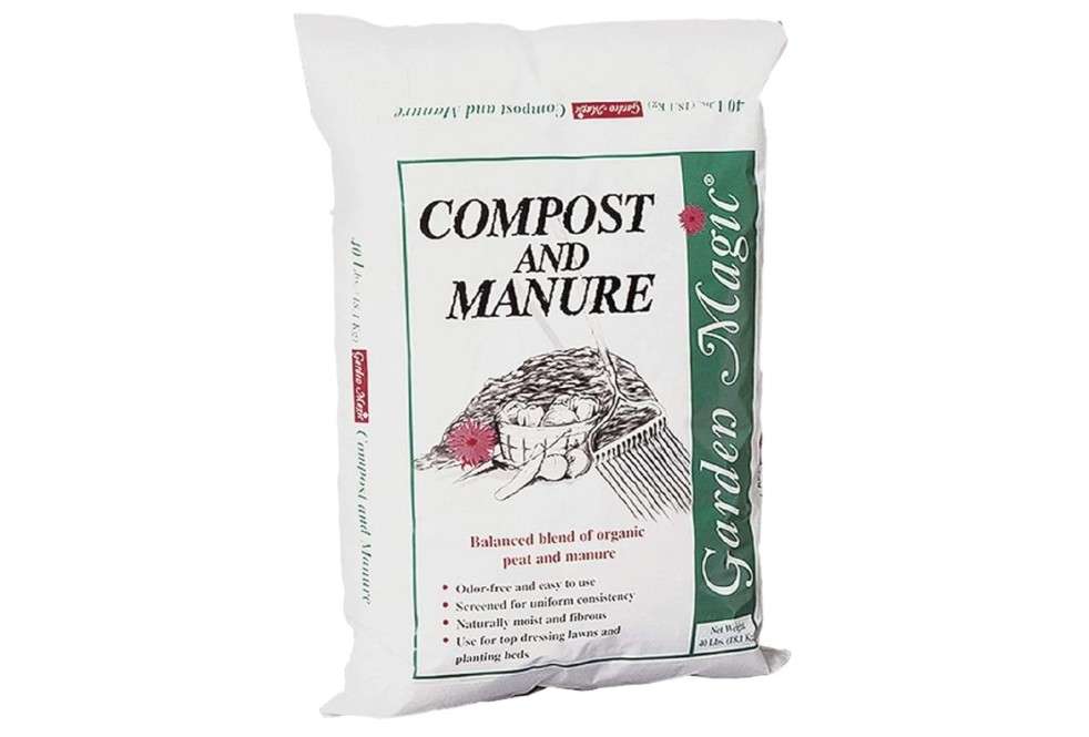 
Michigan Peat 40 Pound Garden Magic Compost and Manure with Odor Free Blend and Naturally Moist and Fibrous for Lawn and Garden
