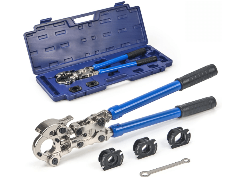 
iCrimp Copper Tube fittings Crimping tool with 1/2,3/4 and 1-inch Jaw for ProPress copper fitting IWISS