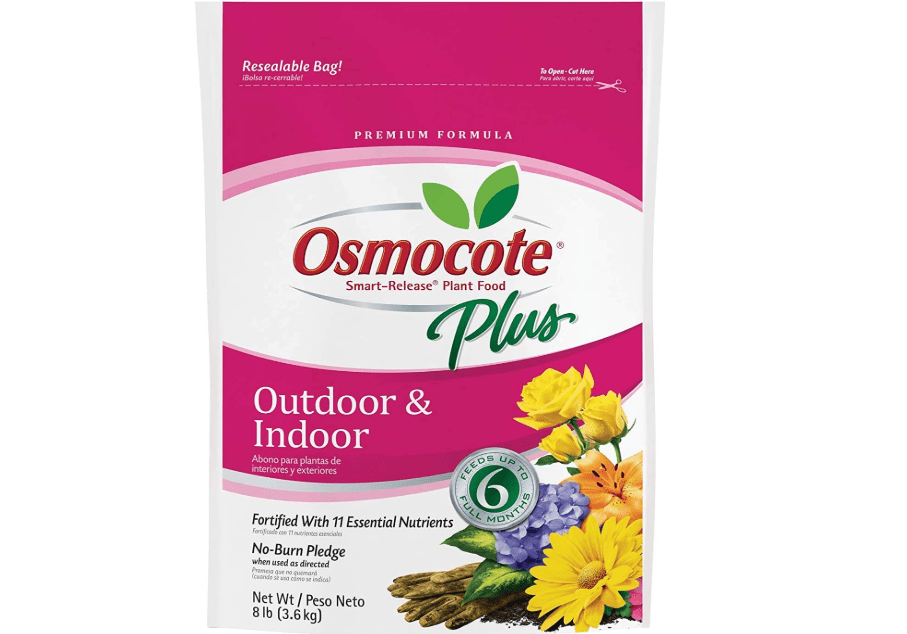 
Osmocote Smart-Release Plant Food Plus Outdoor and Indoor, For Most Plant Types, In-Ground and Container Plants, Contains 11 Essential Nutrients