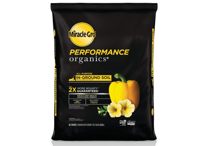 Miracle-Gro Performance Organics All Purpose In-Ground Soil