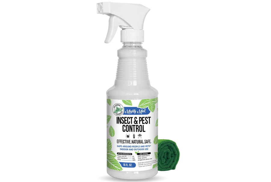 
Mighty Mint Peppermint Oil Insect Repellent Spray – Natural Indoor & Outdoor Bug Control for Spiders, Ants, Roaches, and More – Plant-Based