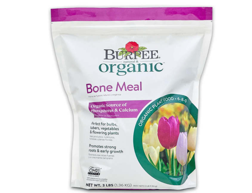 Burpee Bone Meal Fertilizer | Add to Potting Soil | Strong Root Development | OMRI Listed for Organic Gardening | for Tomatoes, Peppers, and Bulbs