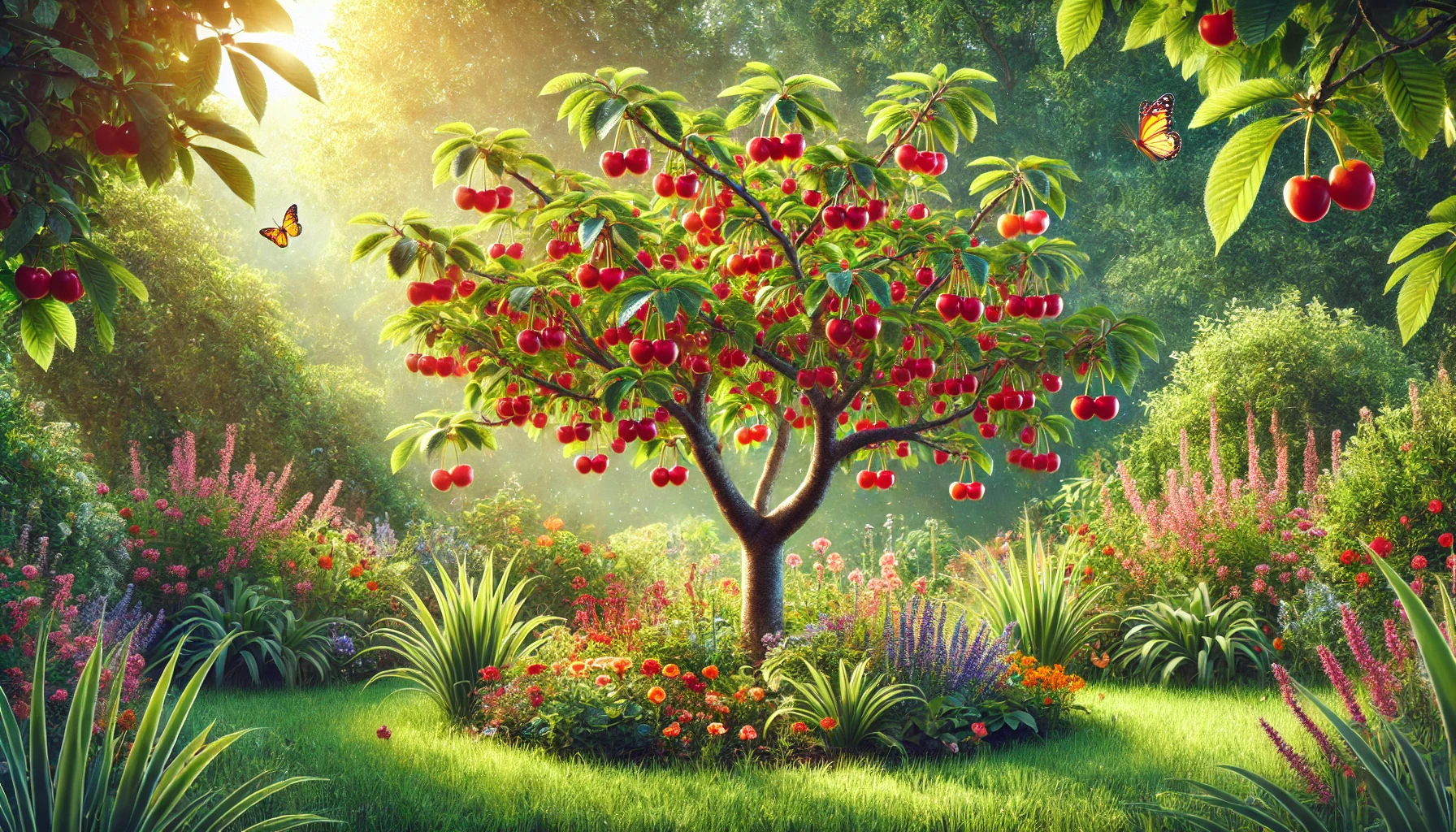 cherry trees