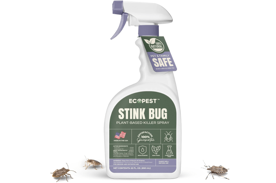 
Stink Bug Spray, 22 oz. | Natural, Plant-Based Stink Bug Killer for Indoor and Outdoor | Home Pest Control Spray and Repellent for Stink Bugs | Made with