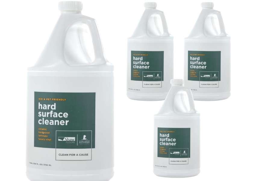  Shaw Floors Hard Surface Cleaner- 128 Fl Oz - Refill for Spray Mops and Spray Bottles - Ideal for Hardwood, Vinyl, Ceramic, Glass, Countertops, and MORE