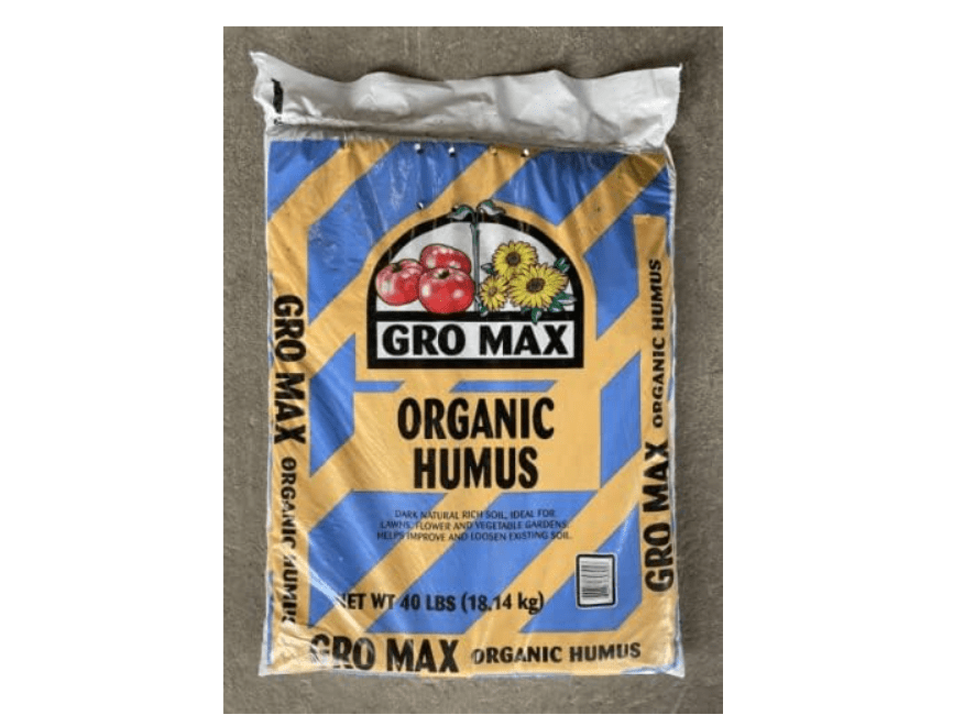 
Gro Max Organic Humus, Organic Natural Soil Conditioner, 40 lbs
