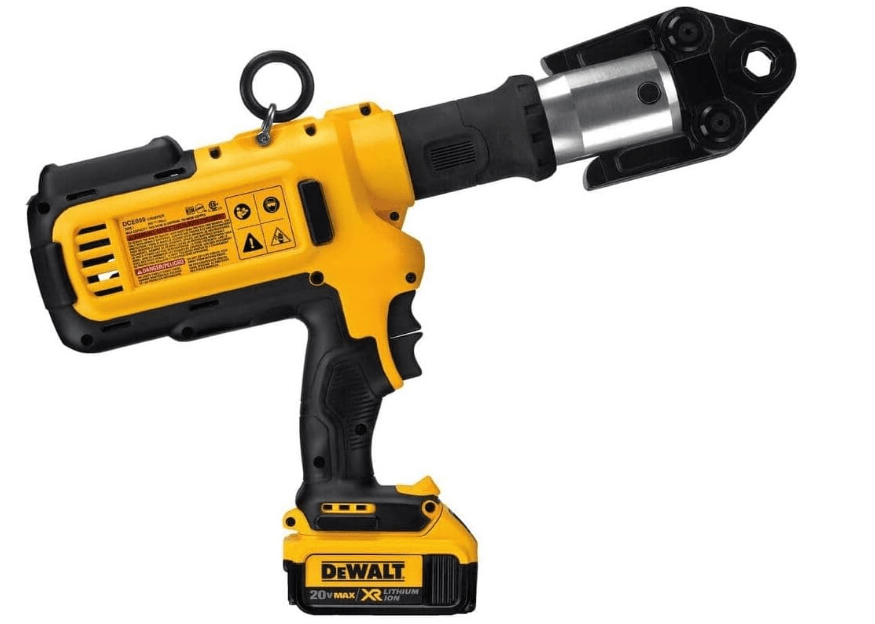 
DEWALT 20V MAX Cordless Plumbing Pipe Press Tool Kit with Crimping Heads, Pro Press Tool For Copper Pipe and Stainless Steel Pipes, ½”-1 ¼”, 2 Batteries and