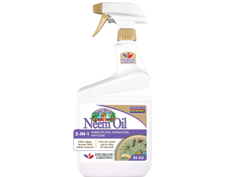 
Bonide Captain Jack's Neem Oil, 32 oz Ready-to-Use Spray, Multi-Purpose Fungicide, Insecticide and Miticide for Organic Gardening