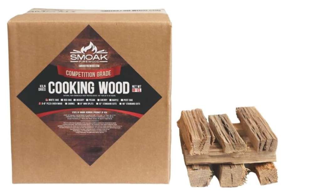 
Smoak Firewood Cooking Wood Mini Splits - USDA Certified Kiln Dried (Maple, 5-6in Tiny Pizza Oven Wood) for Portable Pizza ovens (729 Cubic Inches)