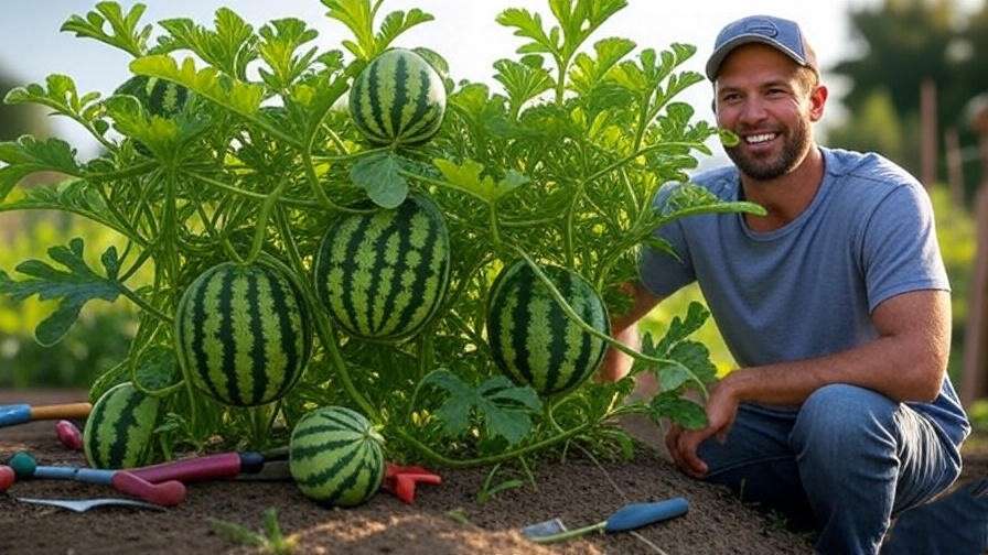 Small Watermelon Plant