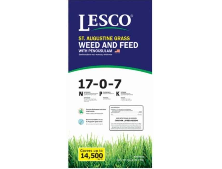  LESCO 50 lb. St. Augustine Grass Weed and Feed with Penoxsulam