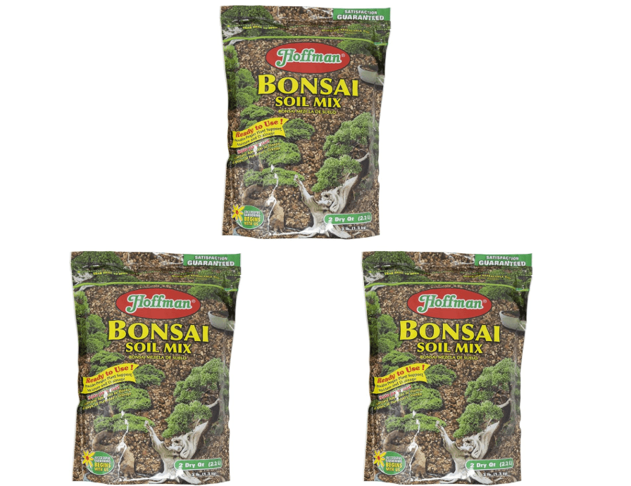 
Hoffman Ready to Use Bonsai Soil Potting Mix to Provide Proper Support, Moisture, and Drainage, 