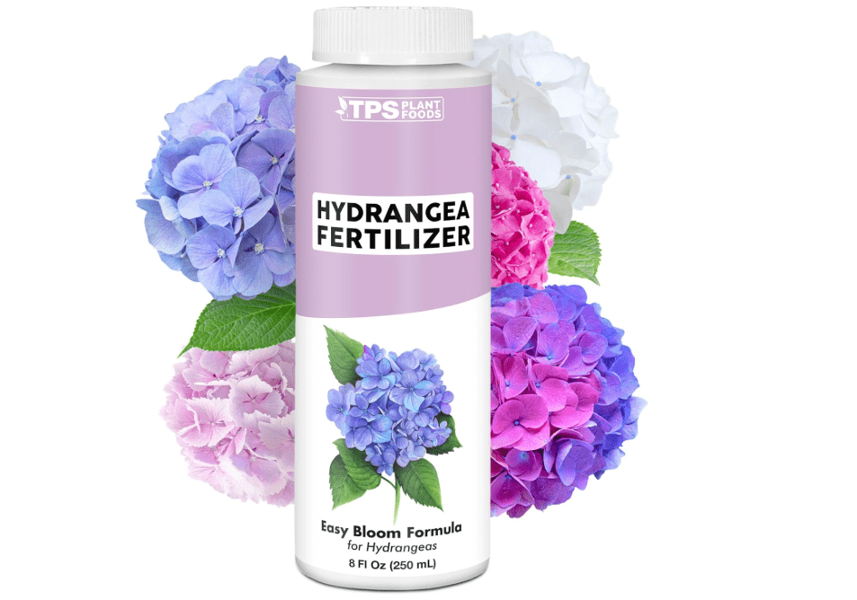 TPS NUTRIENTS Hydrangea Fertilizer for Acid Loving Plants, Liquid Plant Food 8 oz (250mL)