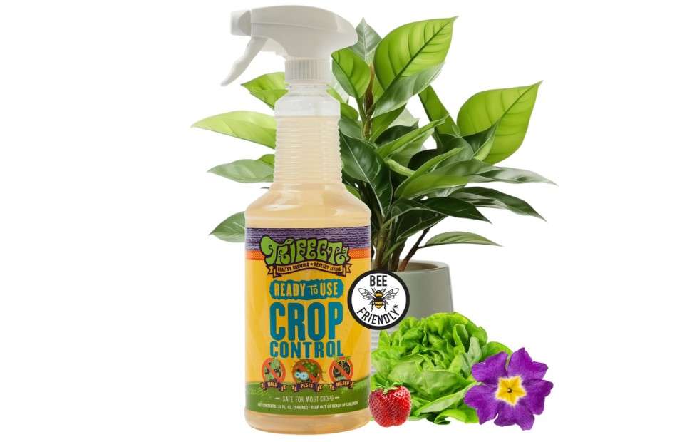 
Trifecta Crop Control Ready to Use Maximum Strength Natural Pesticide, Fungicide, Miticide, Insecticide, Help Defeat Spider Mites, Powdery Mildew, Botrytis