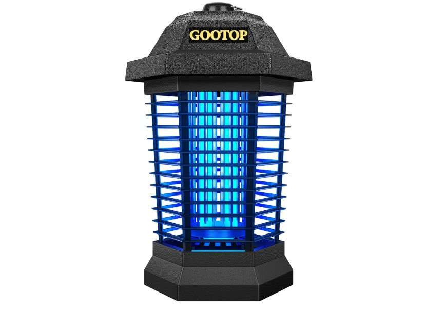 
GOOTOP Bug Zapper Outdoor, Mosquito Zapper, 3 Prong Plug in Electric Fly Zapper, Mosquito Killer, Fly Traps, Flying Insects Zapper Indoor Outdoor 