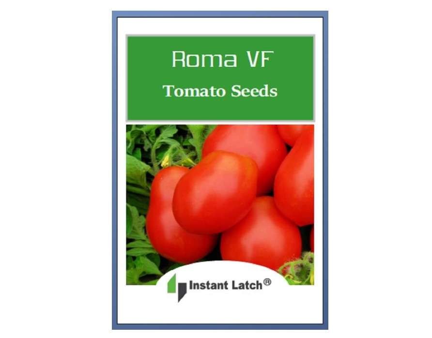 
250 Roma VF Tomato Seeds for Planting Non GMO Heirloom Seeds Instant Latch Garden Vegetable Seed