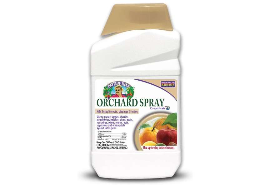 
Bonide Captain Jack's Citrus, Fruit & Nut Orchard Spray, 32 oz Concentrate, Multi-Purpose Fungicide, Insecticide and Miticide