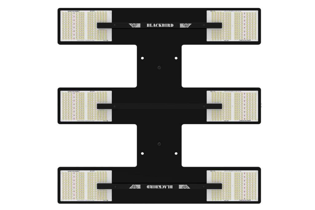  Horticulture Lighting Group HLG Blackbird 600W 120V LED Quantum Board Grow Light, Growing Lights for Indoor Plants, Full Spectrum White and Deep Red