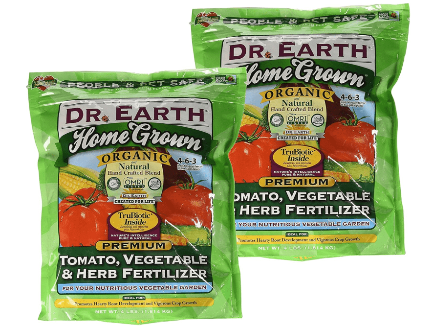  Dr. Earth Organic 5 Tomato, Vegetable & Herb Fertilizer Poly Bag