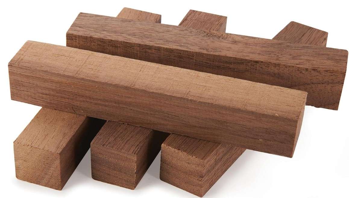  Woodcraft Woodcraft Walnut Wood Pen Blank - 3/4" X 3/4" X 5" 5-Pieces