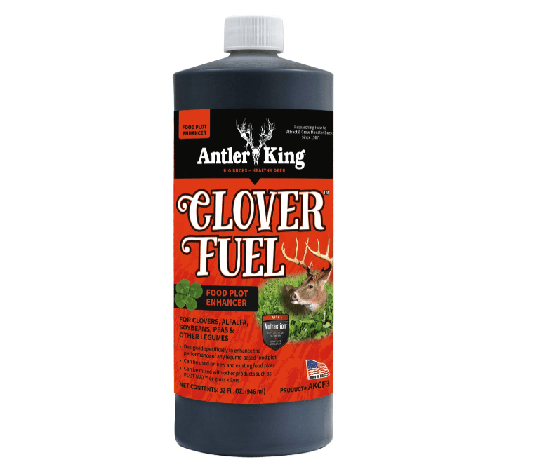 
Antler King Clover Fuel Food Plot Enhancer | Liquid Fertilizer for Legumes (Clovers, Soybeans & Alfalfa) Helps Deer Food Plots Grow Faster, Thicker &