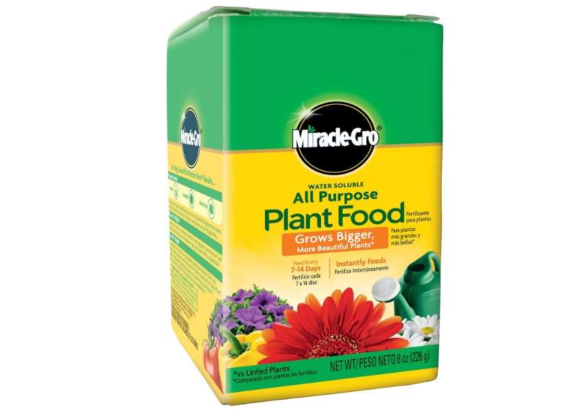 Miracle-Gro Water Soluble All Purpose Plant Food, Fertilizer for Indoor or Outdoor Flowers, Vegetables or Trees,