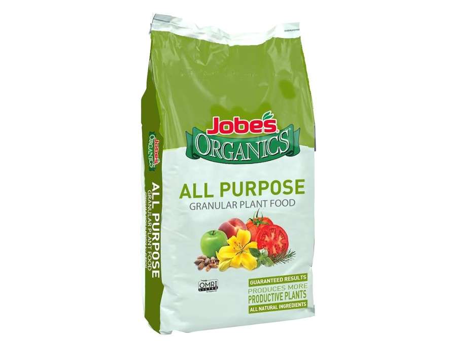  Jobe’s Organics Granular All Purpose Fertilizer, Easy Plant Care Fertilizer for Vegetables, Flowers, Shrubs, Trees, and Plants, 16 lbs Bag