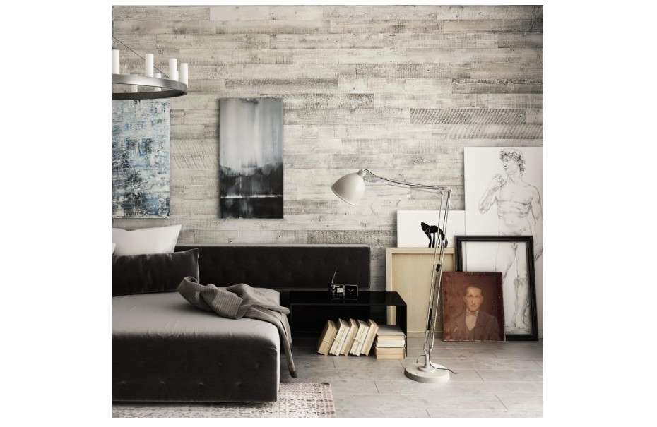  SIBERIAN HERITAGE Shiplap Boards for Wall - Reclaimed Wood Planks for Rustic Decor - Set of 12 Barnwood Planks (32 x 4 x 0.3 Inch) - 10.7 Sq Ft in 1 Box -...