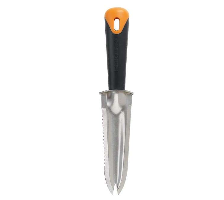  Fiskars Big Grip Garden Knife (70796935J) & Ergo Scratch Tool Garden Weeder