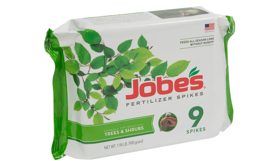 Jobe’s Slow Release Tree and Shrub Fertilizer Spikes, Easy Plant Care for Oak, Maple, Dogwood, Boxwood, and Many More Acid Loving Trees and Shrubs