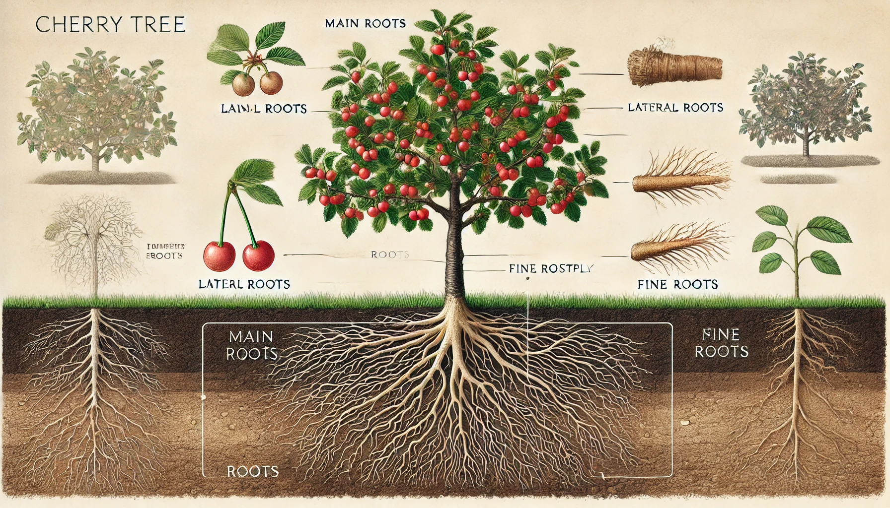 Cherry Tree Roots Matter: The Foundation of Your Tree 🌳 