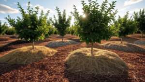best mulch for fruit trees