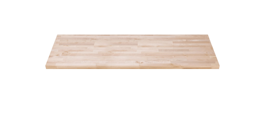 
DuraSteel 24x60 Butcher Block Countertop - Maple Solid Wood Workbench for Kitchen, Restaurant, Cabinet, Desk Top, Wood Board, Large Counter