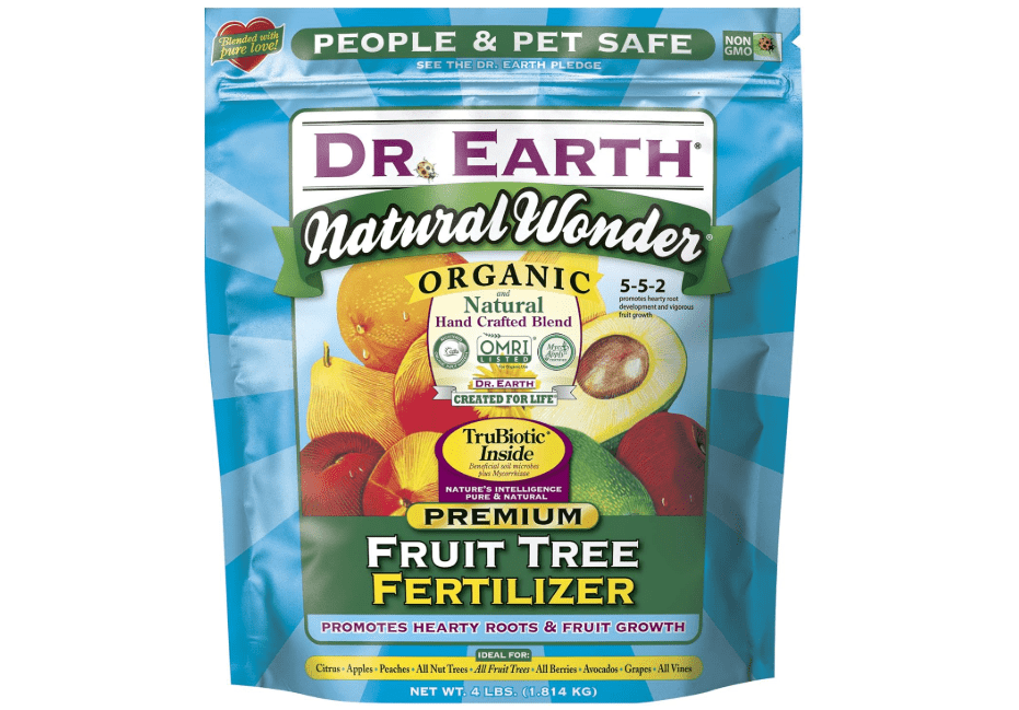 Dr. Earth Natural Wonder Fruit Tree Fertilizer 4 lb