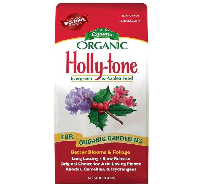 
Espoma Organic Holly-tone 4-3-4 Natural & Organic Evergreen & Azalea Plant Food; 4 lb. Bag; The Original & Best Fertilizer for all Acid Loving