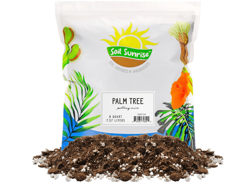 
Palm Tree Potting Soil (8 Quarts), All Purpose Mix for Growing 