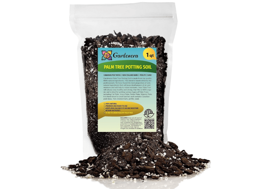 
GARDENERA Palm Tree Potting Mix - The Ultimate Soil for Strong and Healthy Palms - Top Choice for Palm Tree Growers