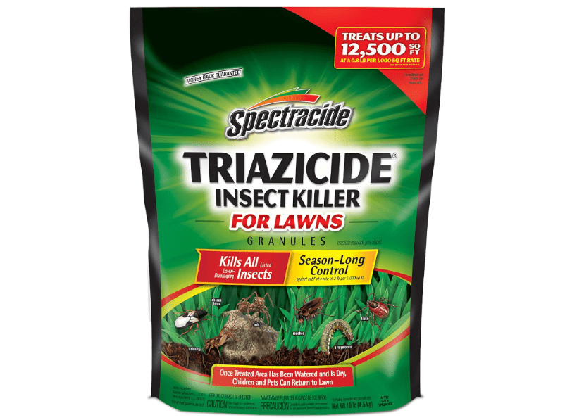 
Spectracide Triazicide Insect Killer For Lawns Granules, 10 lb Bag (Pack of 4) , Kills All Listed Lawn-Damaging Insects