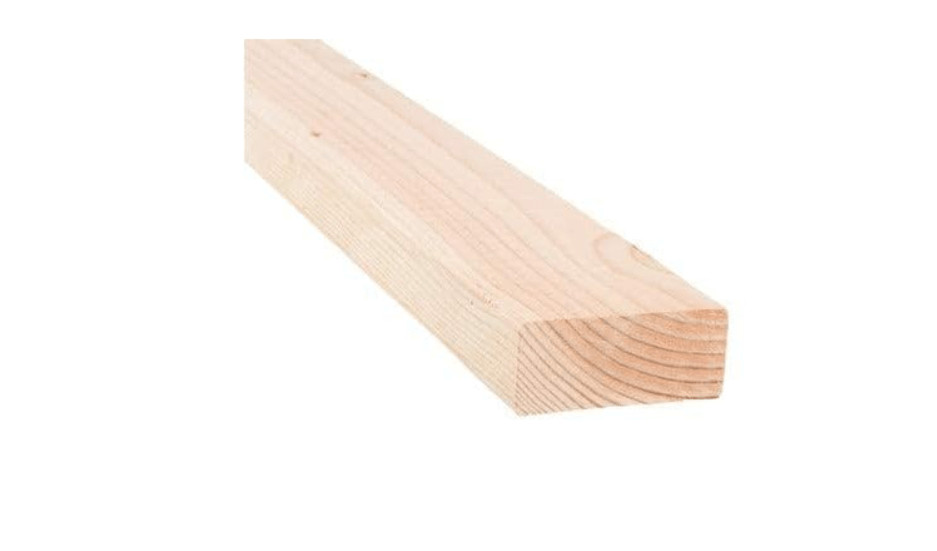 
VENTRAL Lumber 2 in. x 4 in. (1 1/2" x 3 1/2") Construction Premium Douglas Fir Board Stud Wood 1FT