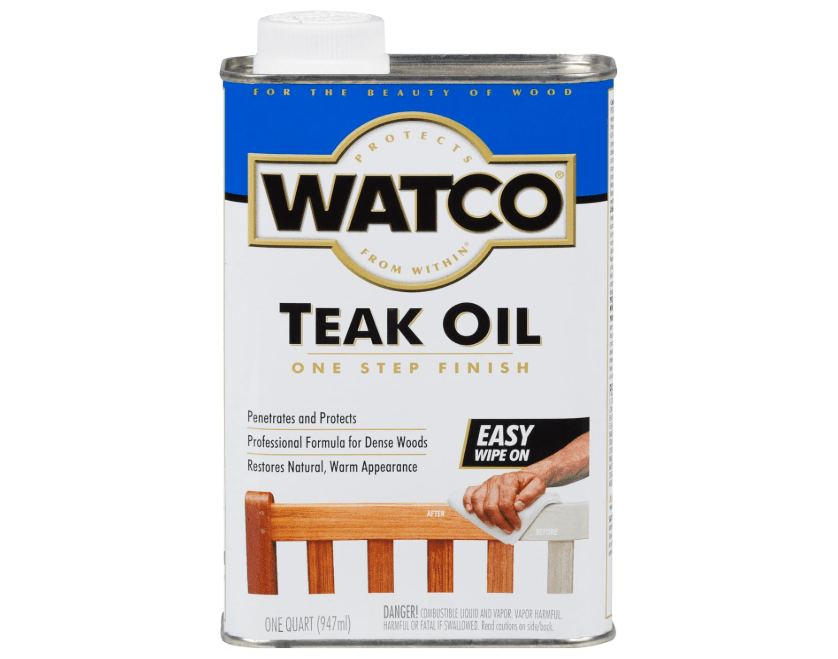 
Watco Teak Oil Wood Finish, Quart, Clear
Material Type:W