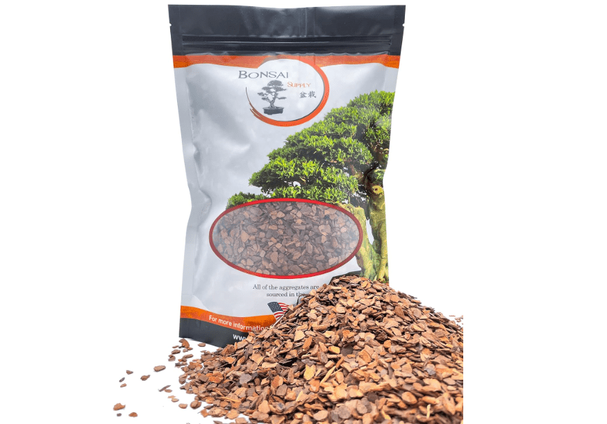 
Pine Bark Nugget Fines | 2qt | ¼” Particle Size | Great for Bonsai, Succulents, Cactus, Orchids|
