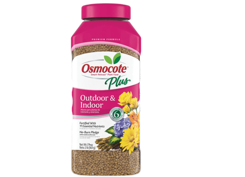 
Osmocote Smart-Release Plant Food Plus Outdoor and Indoor, For Most Plant Types, In-Ground and Container Plants, Contains 11 Essential Nutrients