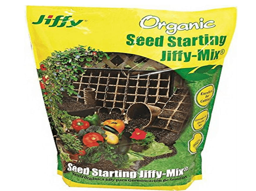 
Jiffy Natural & Organic Seed Starting Soil Mix,
