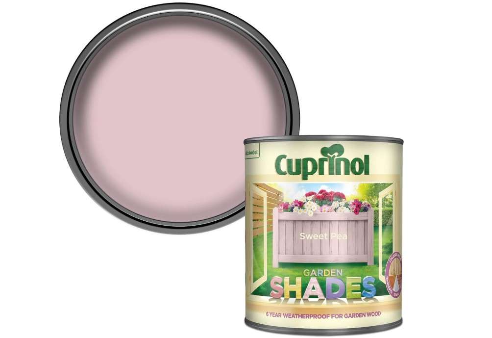  Cuprinol Garden Shades Exterior Woodcare, Sweet Pea, 1 Litre